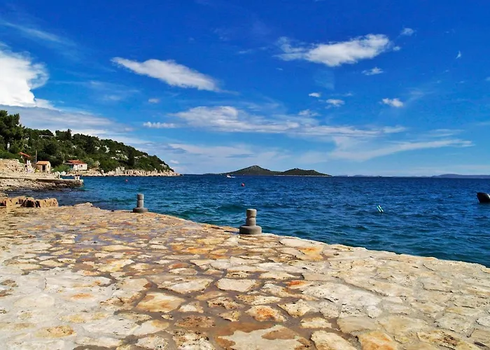 Seaside Family Friendly House With A Swimming Pool Cove Ladjin - Landjin, Pasman - 20399 Vakantiehuis *
