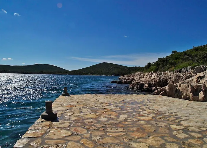Seaside Family Friendly House With A Swimming Pool Cove Ladjin - Landjin, Pasman - 20399 Tkon